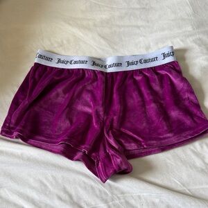 Juicy Couture Women's Magenta Sleep Shorts